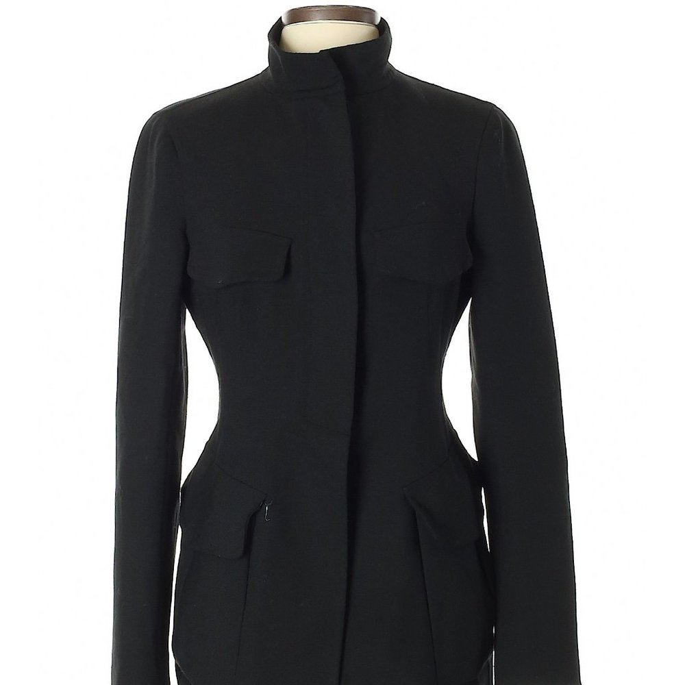 Donna Karan Collection Blazer Jacket, Size 4 Wool blend